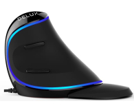 Delux Mysz pionowa M618PU - 748712 - zdjęcie 3